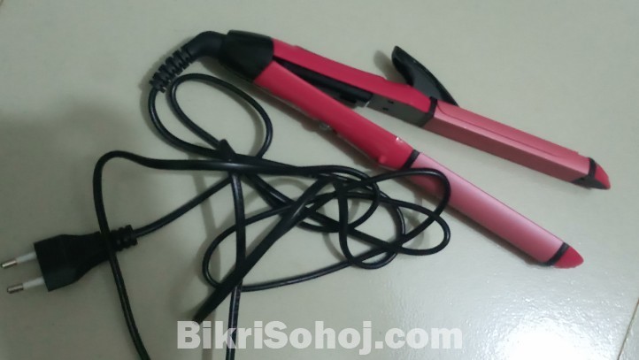 Kemei hair straighter and cruel machine